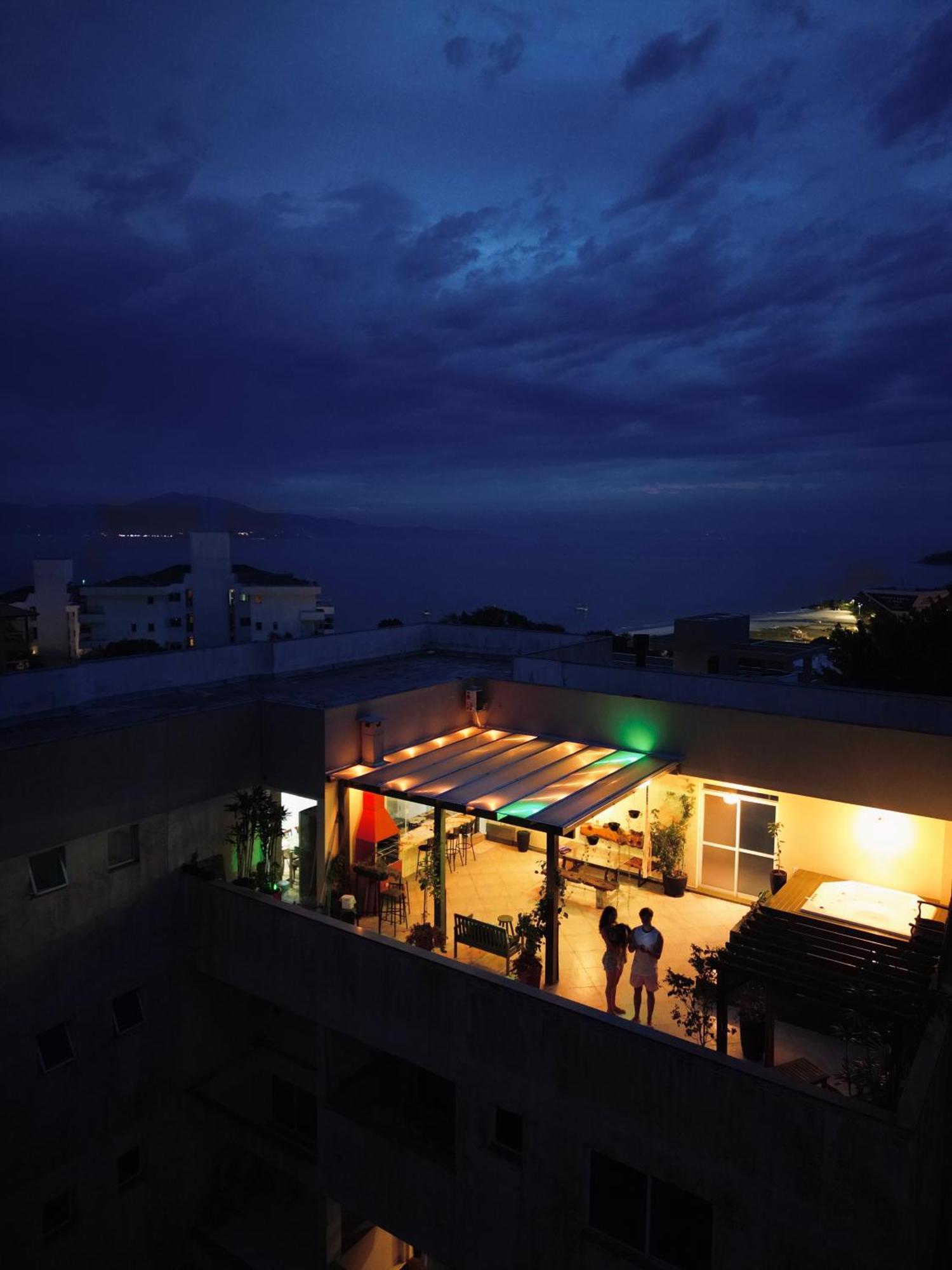 Apartmán Jurere Cobertura 400M Do Mar Vista Linda Florianópolis Exteriér fotografie