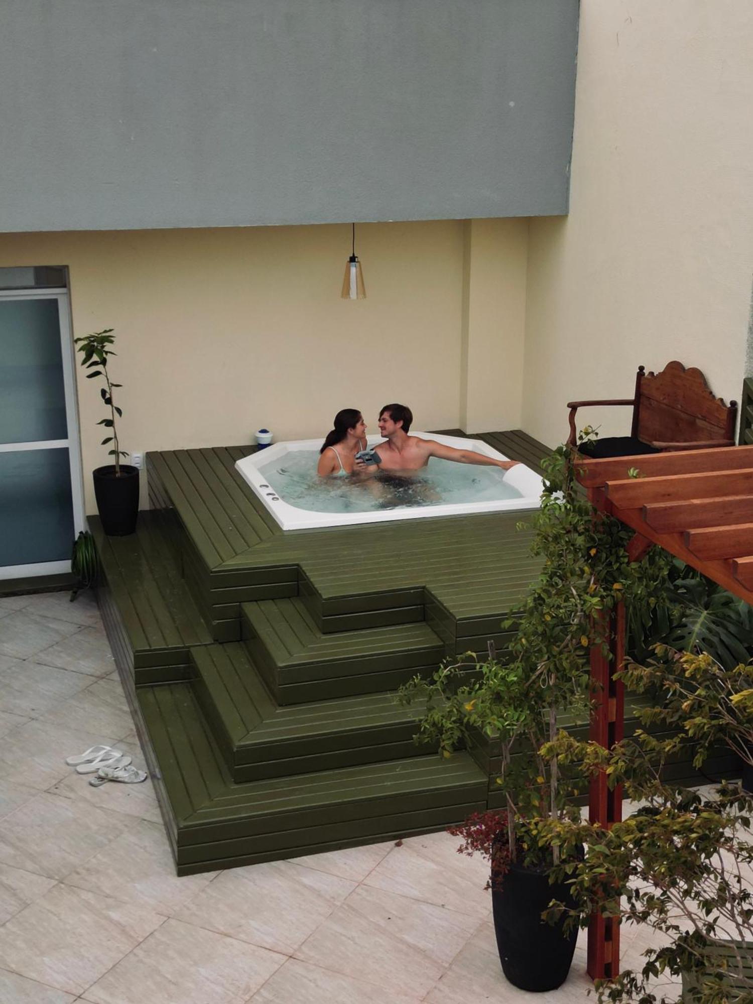 Apartmán Jurere Cobertura 400M Do Mar Vista Linda Florianópolis Exteriér fotografie